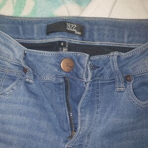 Express Women's High Rise Blue Jeans